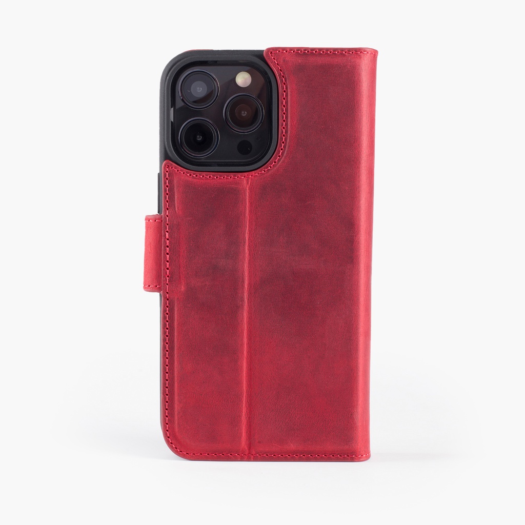 Wachikopa Lederhülle kompatibel mit iPhone 13 Pro Max mit Kartenfach