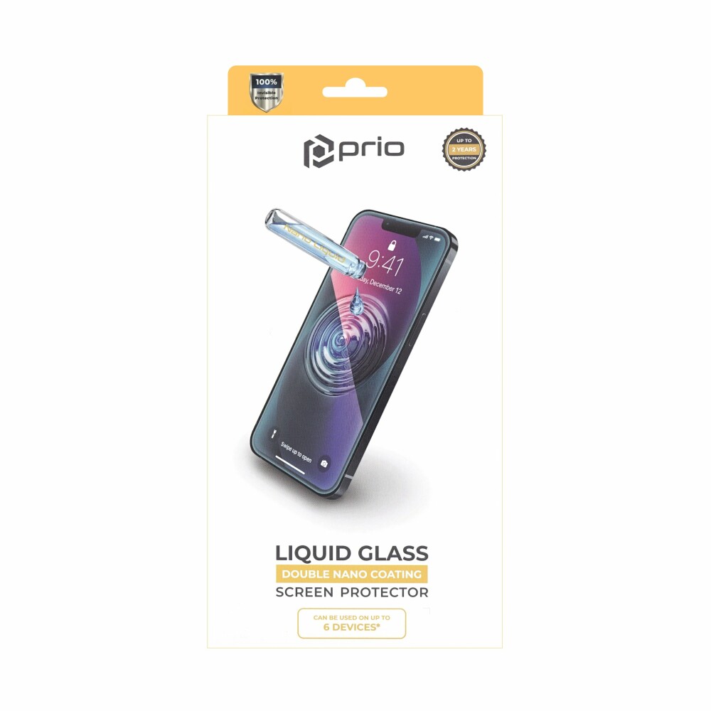 prio Liquid Glass Double Nano Coating Screen Protector