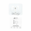 prio Stereo USB-C Headset with Microphone - White