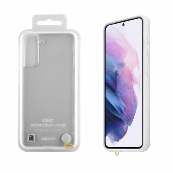 Samsung Clear Protective Cover G996B Galaxy S21 Plus white EF-GG996CWEGWW