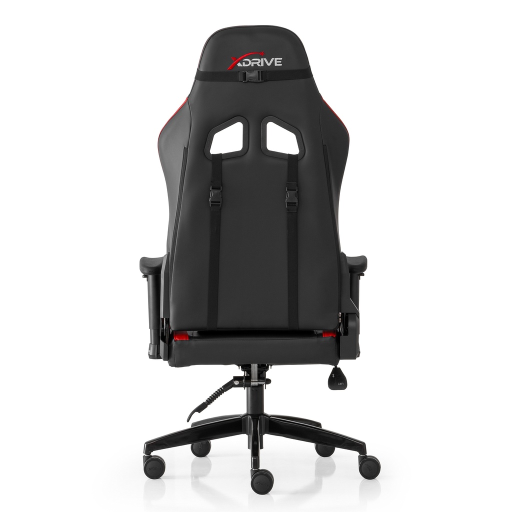 XDRIVE 15'LI Ergonomischer Gaming-Stuhl für Profis – Verstellbar und Komfortabel Red Black
