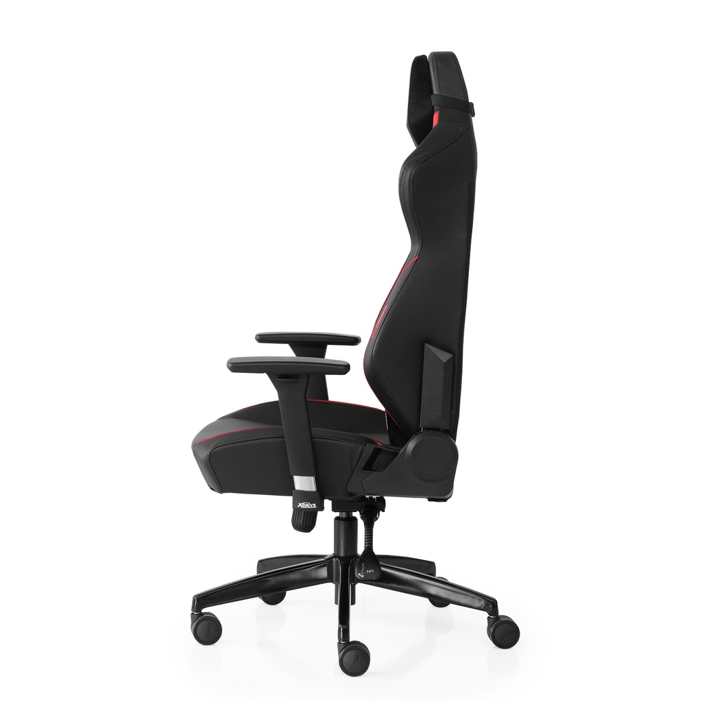 XDRIVE Anka Ergonomischer Gaming-Stuhl für Profis – Verstellbar und Komfortabel Red/Black Leather