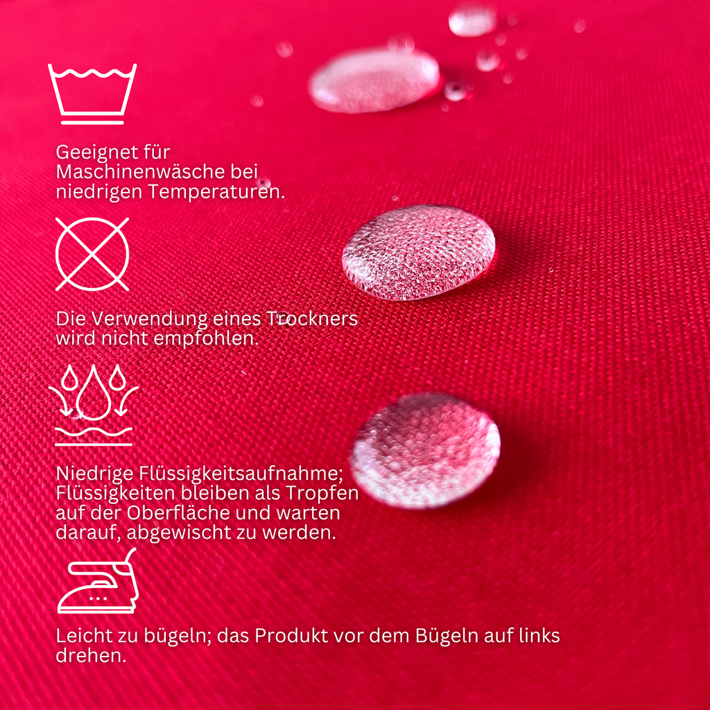 Kissenbezügen – Weihnachten Set aus 2, Rot & Grün, 40x40 cm, Dekorativ kissen