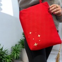 Kulturtasche Damen, Kosmetiktasche Rot, 32x24 cm 