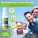 No Sweat Antitranspirant Spray 50ml - Extra Stark, 7 Tage Schutz gegen Schwitzen x2