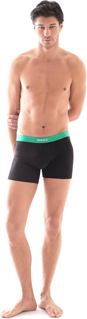 BOEBCO Premium Boxershorts Herren 4er Pack I Modal & Bio-Baumwolle IAtmungsaktiv