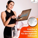 Decovetro Schneidebrett Glas |40x30cm | Glass Cutting Board | Leicht zu reinigen