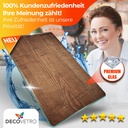 Decovetro Schneidebrett Glas |40x30cm | Glass Cutting Board | Leicht zu reinigen