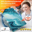 Decovetro Schneidebrett Glas |40x30cm | Glass Cutting Board | Leicht zu reinigen