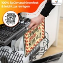 Decovetro Schneidebrett Glas |40x30cm | Glass Cutting Board | Leicht zu reinigen