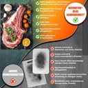 Decovetro Schneidebrett Glas |40x30cm | Glass Cutting Board | Leicht zu reinigen