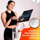 Decovetro Schneidebrett Glas |40x30cm | Glass Cutting Board | Leicht zu reinigen