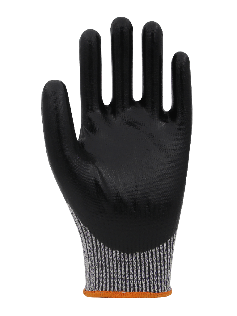 Beybi | 12 Paar Arbeitshandschuhe, Nitrile 1/2 Coated, robust