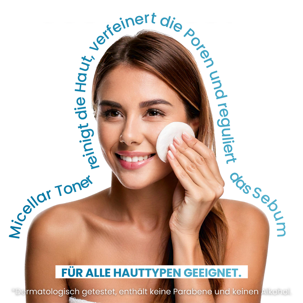 Gesichtswasser 200 ml – Porenverfeinernd, klärend & mit Micellar-Technologie