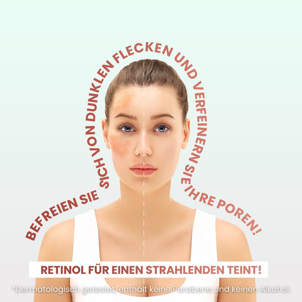 Retinol Serum 30 ml - Anti-Aging & Porenverfeinerung für strahlende Haut