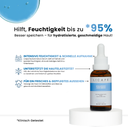 Hyaluron Serum 30 ml - Feuchtigkeit, Straffung & Pflege mit Panthenol & Peptiden