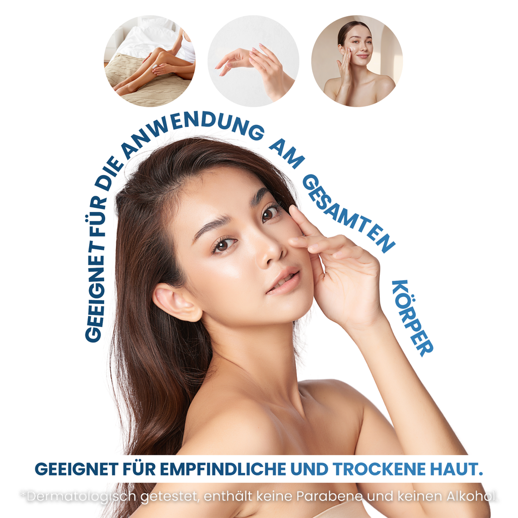 Feuchtigkeitscreme 40 ml - 4D Hyaluronsäure & Ceramide für strahlende Haut