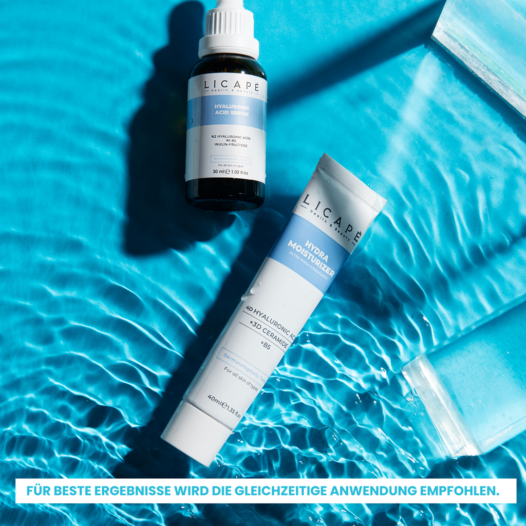 Feuchtigkeitscreme 40 ml - 4D Hyaluronsäure & Ceramide für strahlende Haut