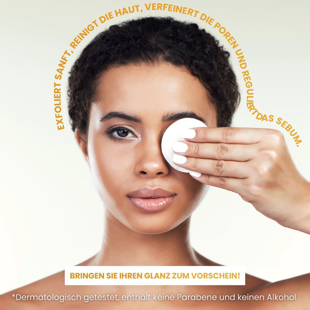 Peeling Gesichtswasser 200 ml - Mit Glycolsäure AHA-BHA & Tiefenreinigung