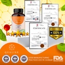 Q More - Immunsystem Unterstützung mit Vitamin C, D, Zink, Selen - 60 Kapseln