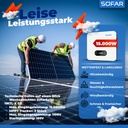 Balkonkraftwerk 800W kaufen | Plug & Play Solaranlage Balkon mit Speicher