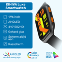 UFUZON Smartwatch Men/Women- Black 