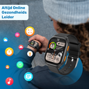 UFUZON Smartwatch Men/Women- Black 