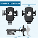 UFUZON 3in1 Phone Holder for car -