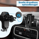 UFUZON 3in1 Wireless Phone Holder with car charger