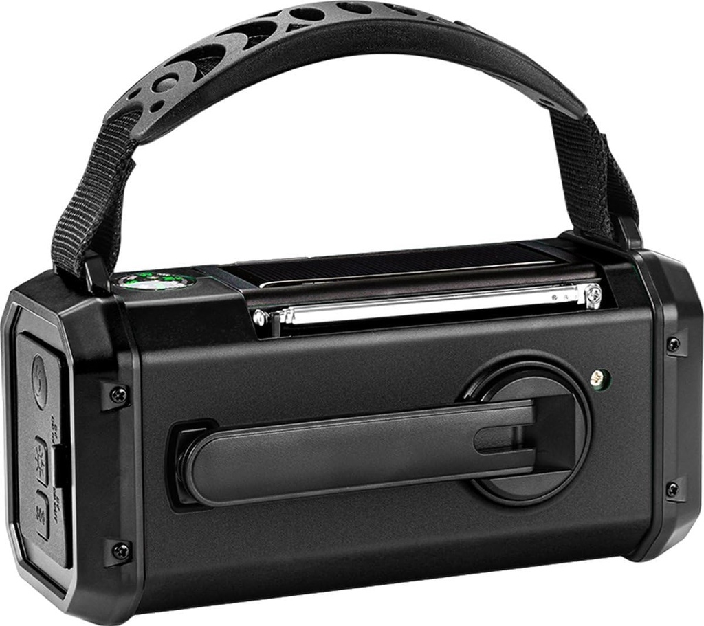 UFUZON Ishiva 10000mAh Notfall Solarradio, Handkurbel und Batteriebetrieb