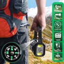 UFUZON Ishiva 10000mAh Notfall Solarradio, Handkurbel und Batteriebetrieb