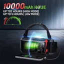 UFUZON Ishiva 10000mAh Notfall Solarradio, Handkurbel und Batteriebetrieb