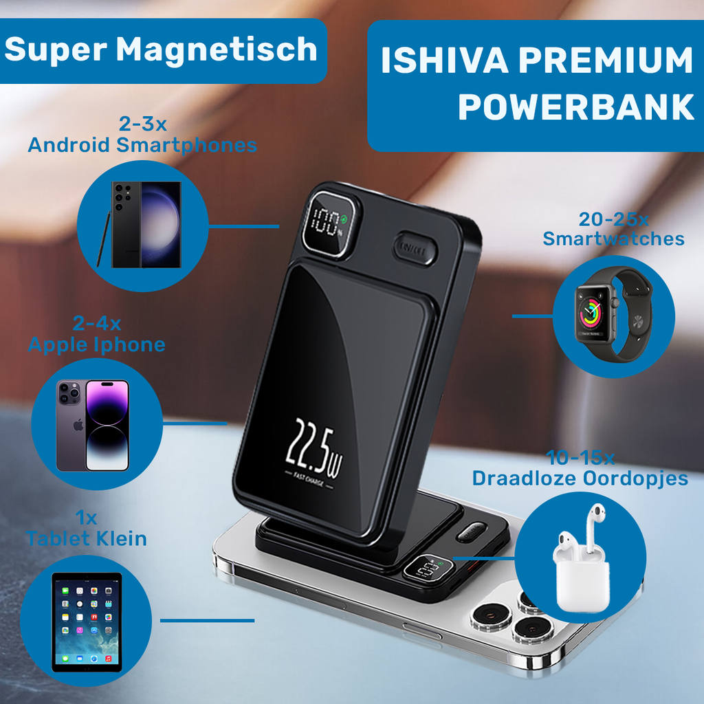 UFUZON Magsafe Powerbank 10k mah 