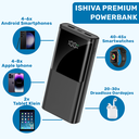Ufuzon Power Bank 20000 mAh, PD 22,5W Schnellladen QC 3.0 USB C
