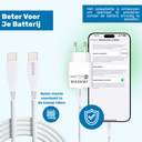 UFUZON Ishiva USB-C Adapter Ladegerät USB-Stecker – USB-C-zu-USB-C-Kabel – 20W