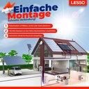 Balkonkraftwerk 800 Watt |  PV Solar Balkonkraftwerk 820WP |  Microwechselrichter / 2 PV-Module / Kabel
