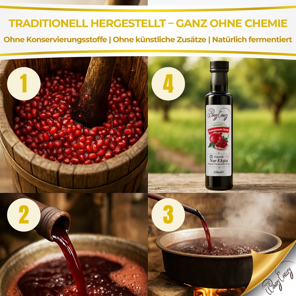 Granatapfelsirup 350gr | Nar Eksisi | 100 % Granatapfel Konzentrat