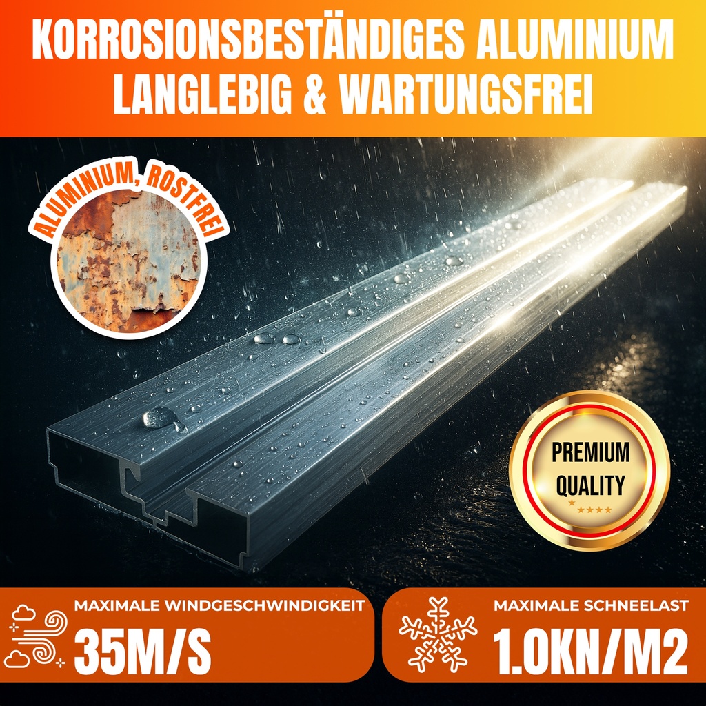 PV-FLACHDACHSTÜTZE