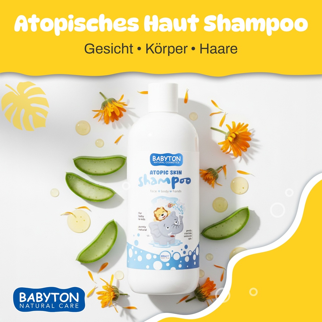 Babyton Baby Shampo | Sanfte Bio-Pflege für empfindliche Haut 400ml