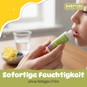 Babyton Lippenbalsam für Kinder 5g |  Pflanzlich, Parabenfrei, Erdbeer