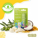 Babyton Lippenbalsam für Kinder 5g |  Pflanzlich, Parabenfrei, Erdbeer