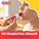 Babyton Kinder Lippenbalsam Erdbeere 5g | Natürlich, Parabenfrei, Sanft