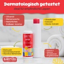 Babyton Kinder Lippenbalsam Erdbeere 5g | Natürlich, Parabenfrei, Sanft