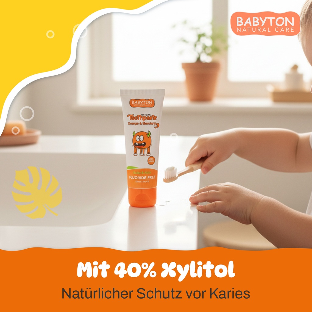 Babyton Baby And Kids Natural Toothpaste 50 g