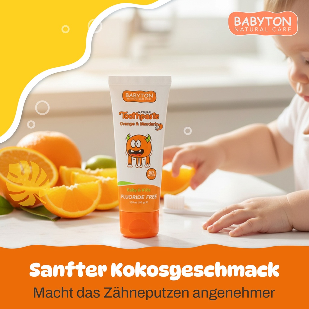 Babyton Baby And Kids Natural Toothpaste 50 g