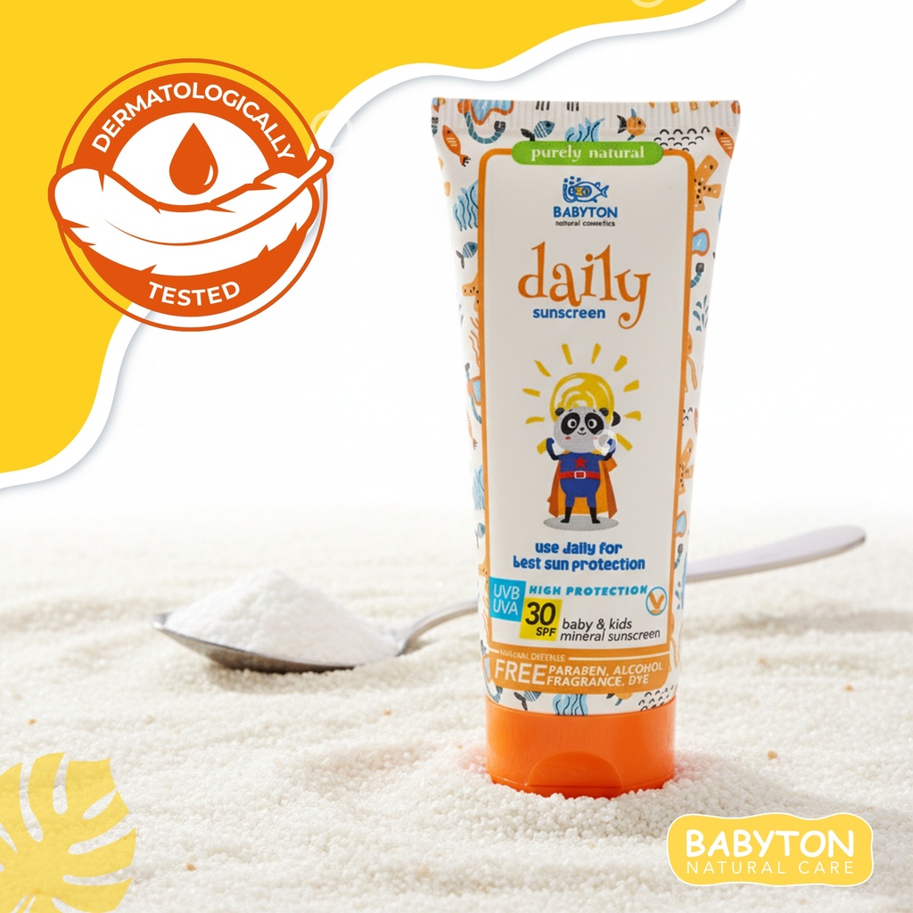 Babyton Baby And Kids Mineral Daily Sunscreen SPF 30