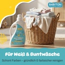 Babyton Baby-Waschmittel 1000ml | sanft, flüssig, 35 Waschgänge, sicher für Babys