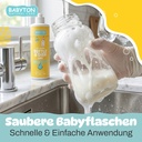 Babyton Babyflaschen Reiniger 500ml | Pflanzlich, Ungiftig, Leicht Abspülbar