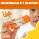 Babyton Kids Sonnenschutz Stick SPF 30 | Bio, Hypoallergen, Kokos, Wasserfest