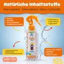 Babyton Kinder Sonnenspray SPF 30 | Wasserfest, Natürlich & Sanft für Babys